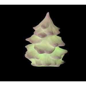 Ceramic Christmas Tree Tea Light Candle Holder by Silvestri